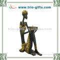 African lady figurine for home decoration